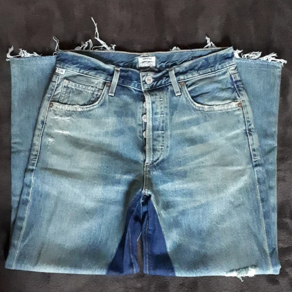 COH Cora Crop Relaxed Shadow lnseam Jeans - Picture 2 of 7